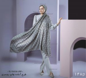 طراحی روسری dior دیور